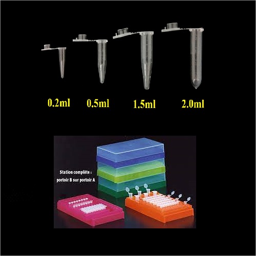 انواع میکروتیوب، کرایوتیوب و رک های آن