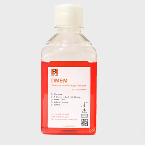 محیط کشت مایع BIOIDEA, DMEM High Glucose کد 1-BI-1003